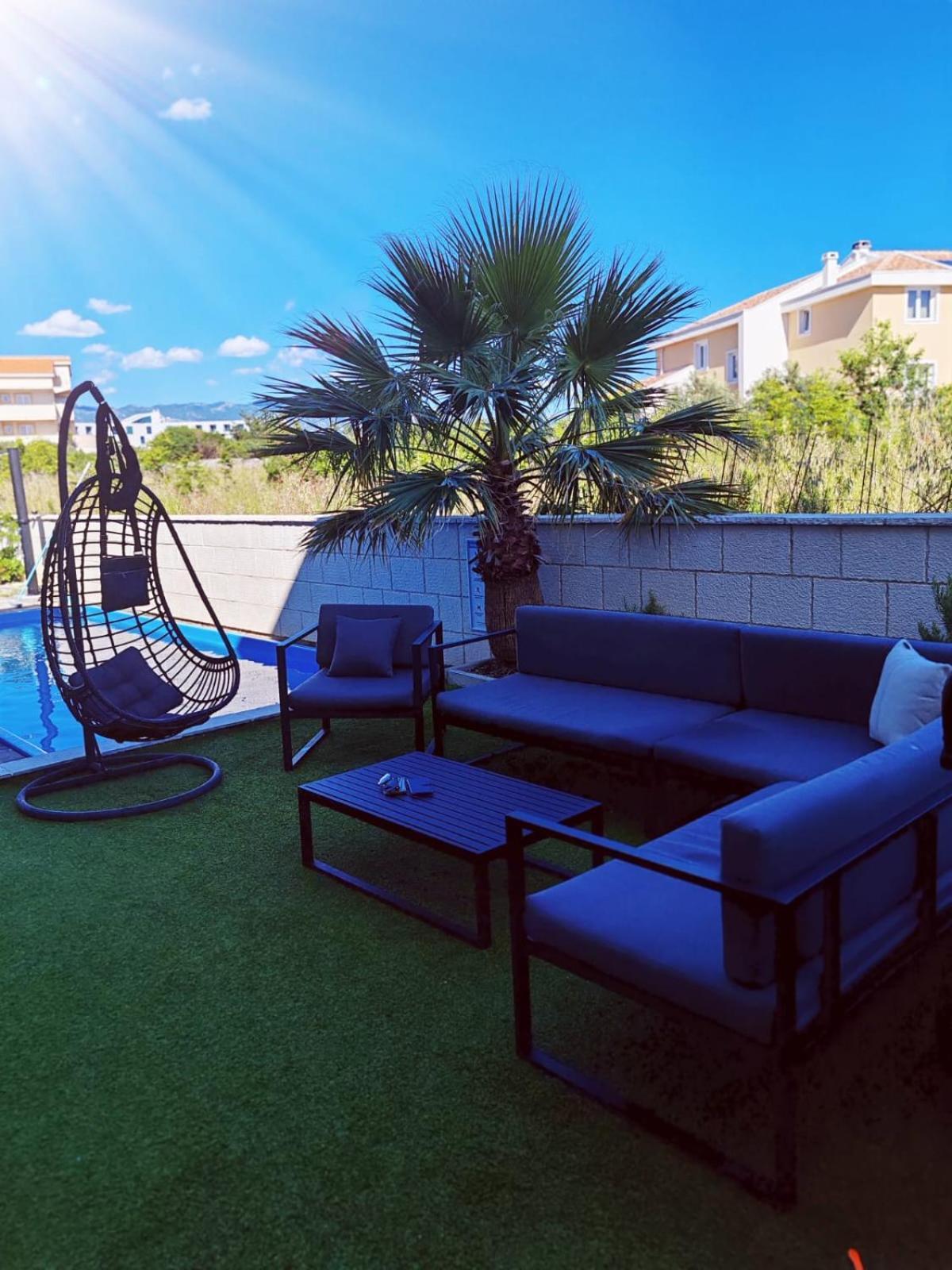 Apartmani Anastasia With Pool, Novalja Dış mekan fotoğraf